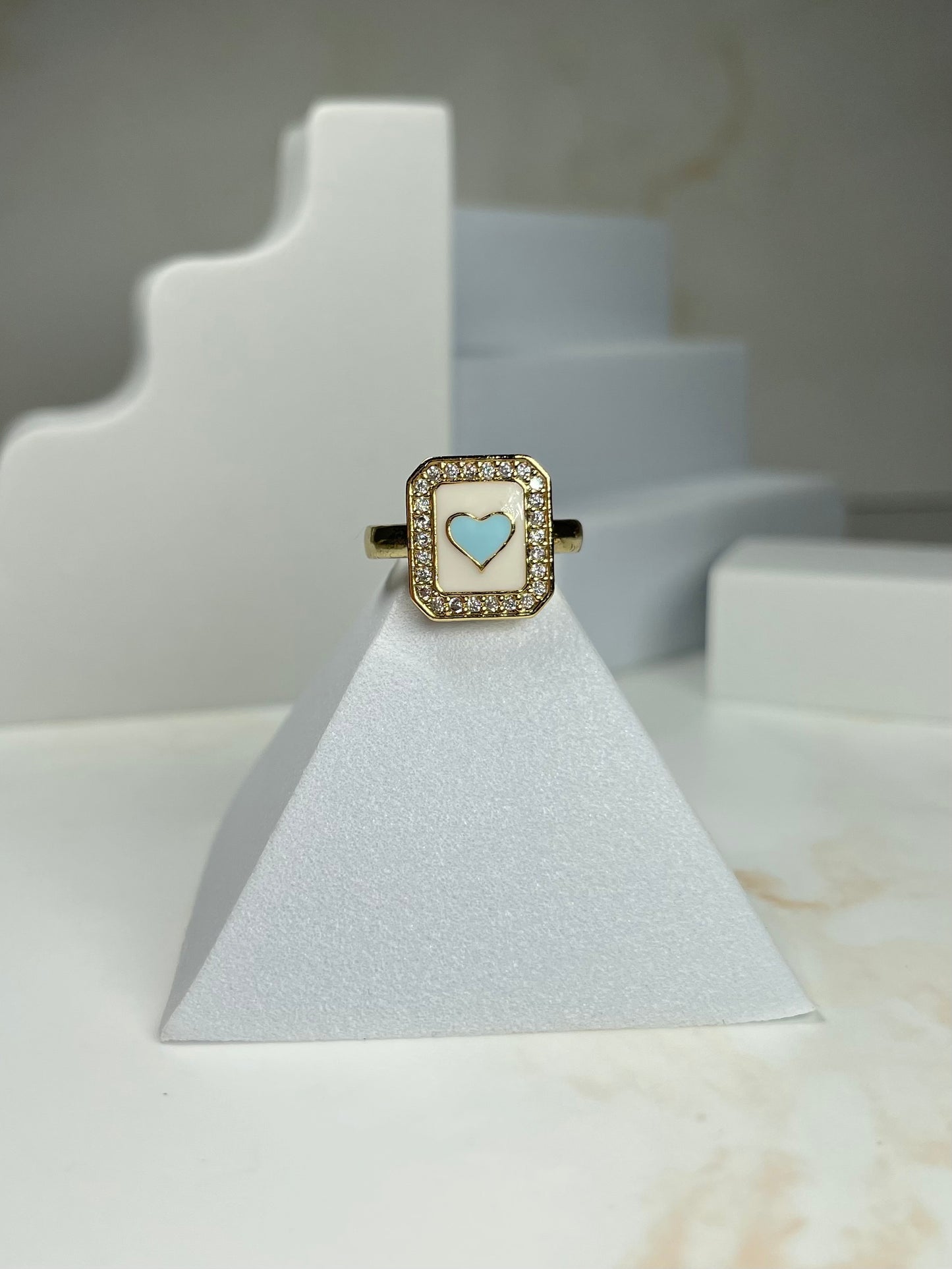 Heart rings