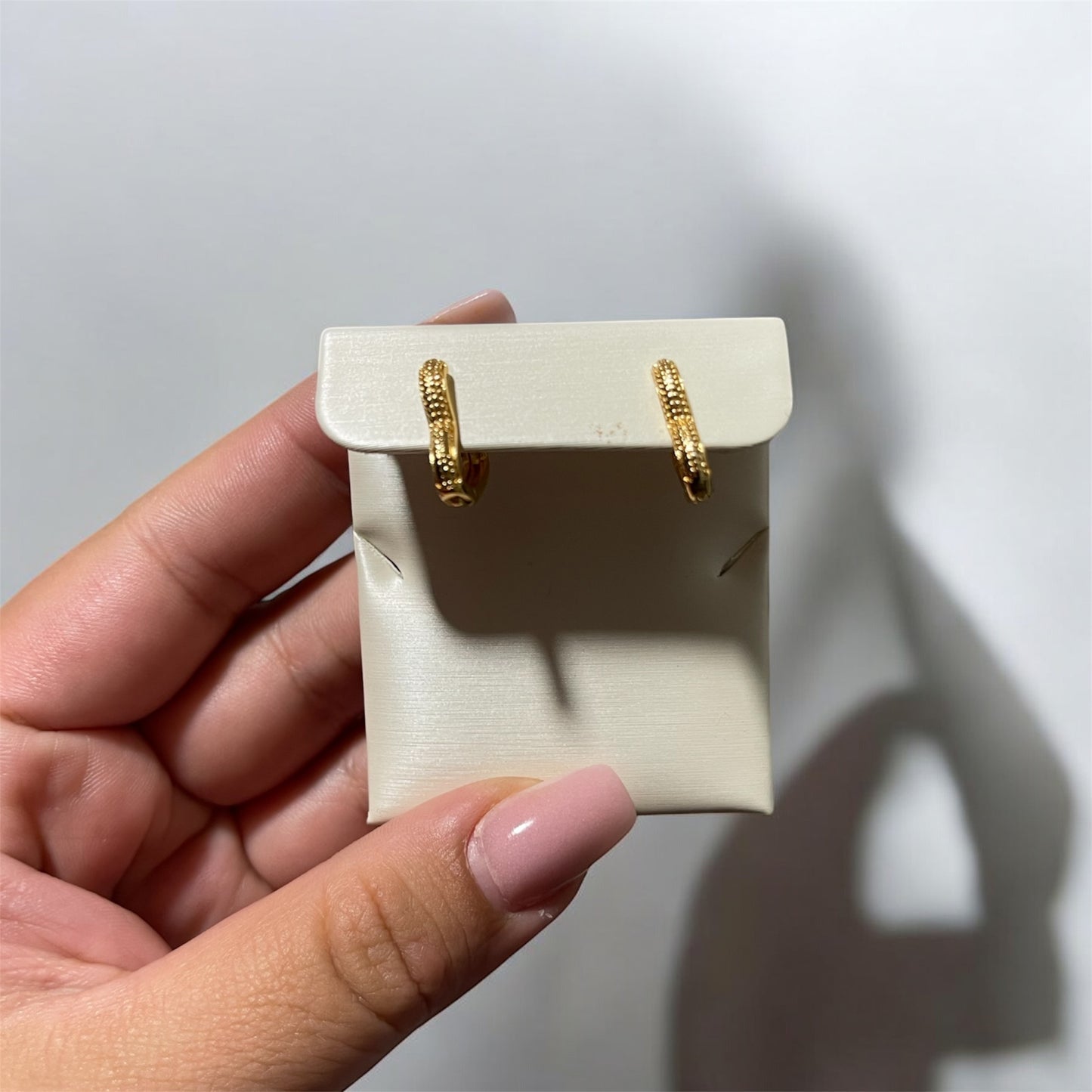 Heart shape hoops
