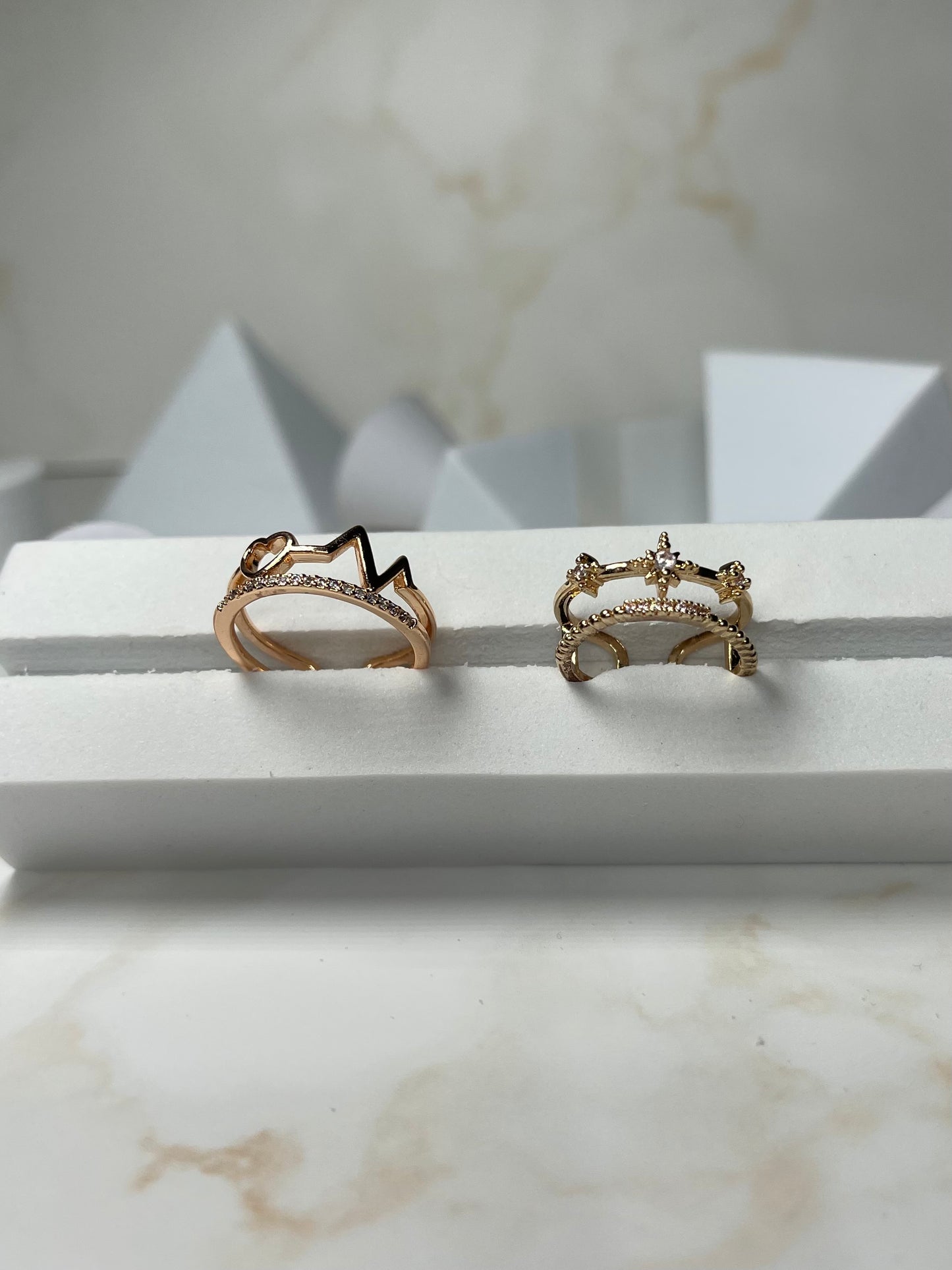 Double style rings