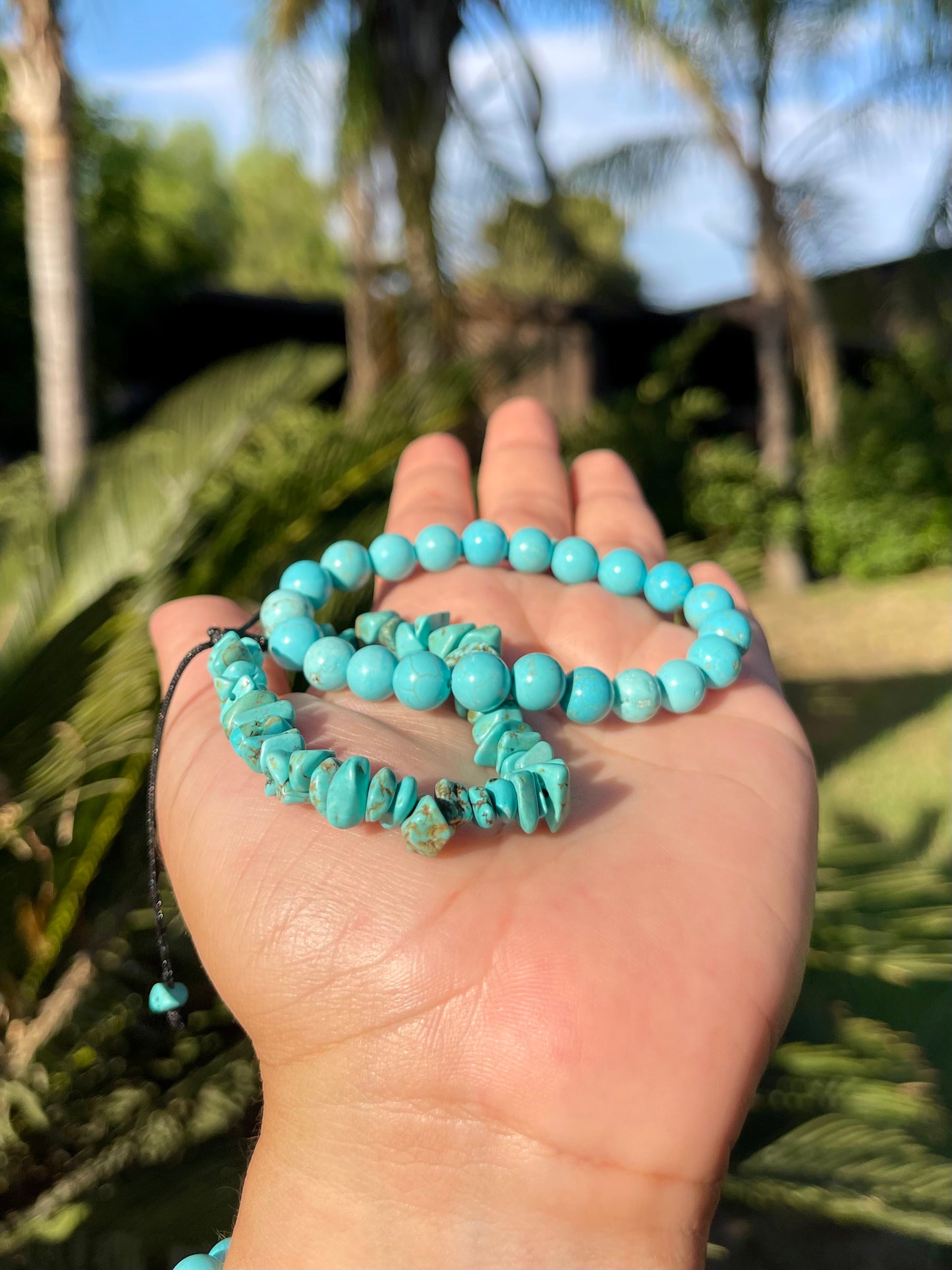 Turquoise handmade bracelet