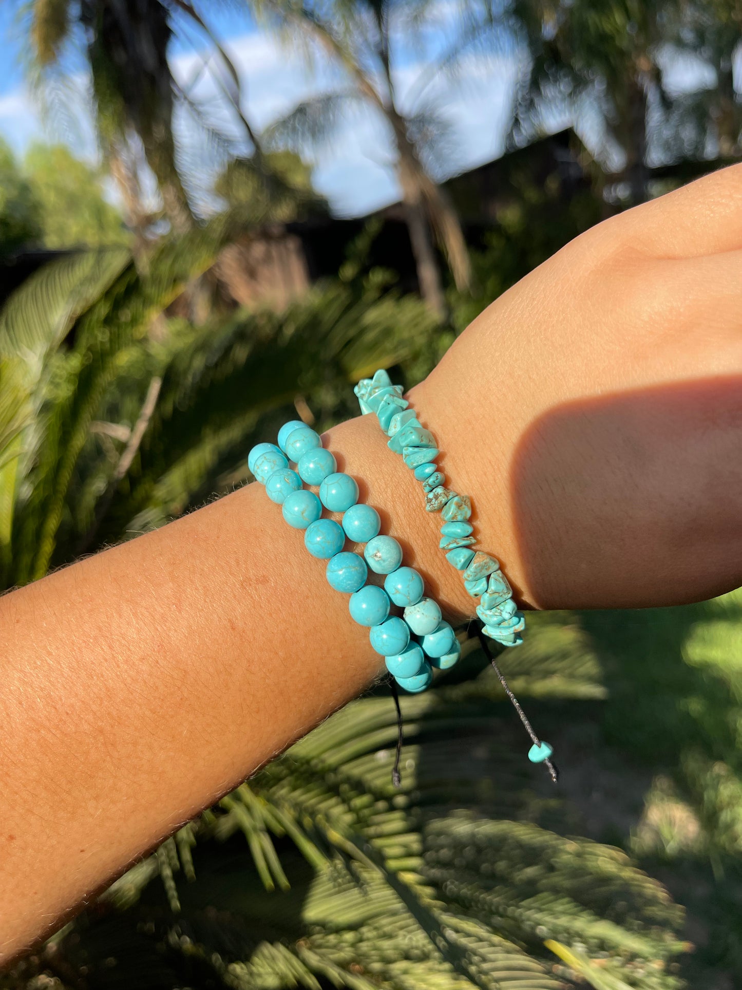 Turquoise handmade bracelet