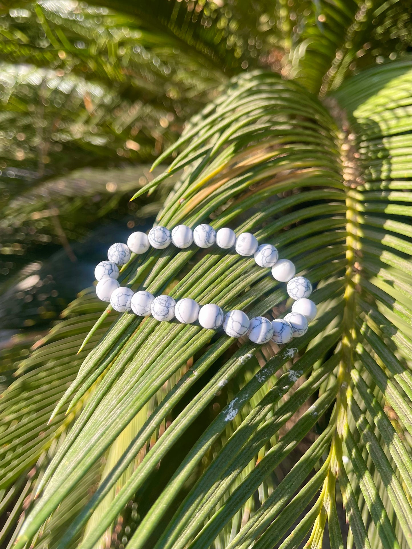Howlite handmade bracelet