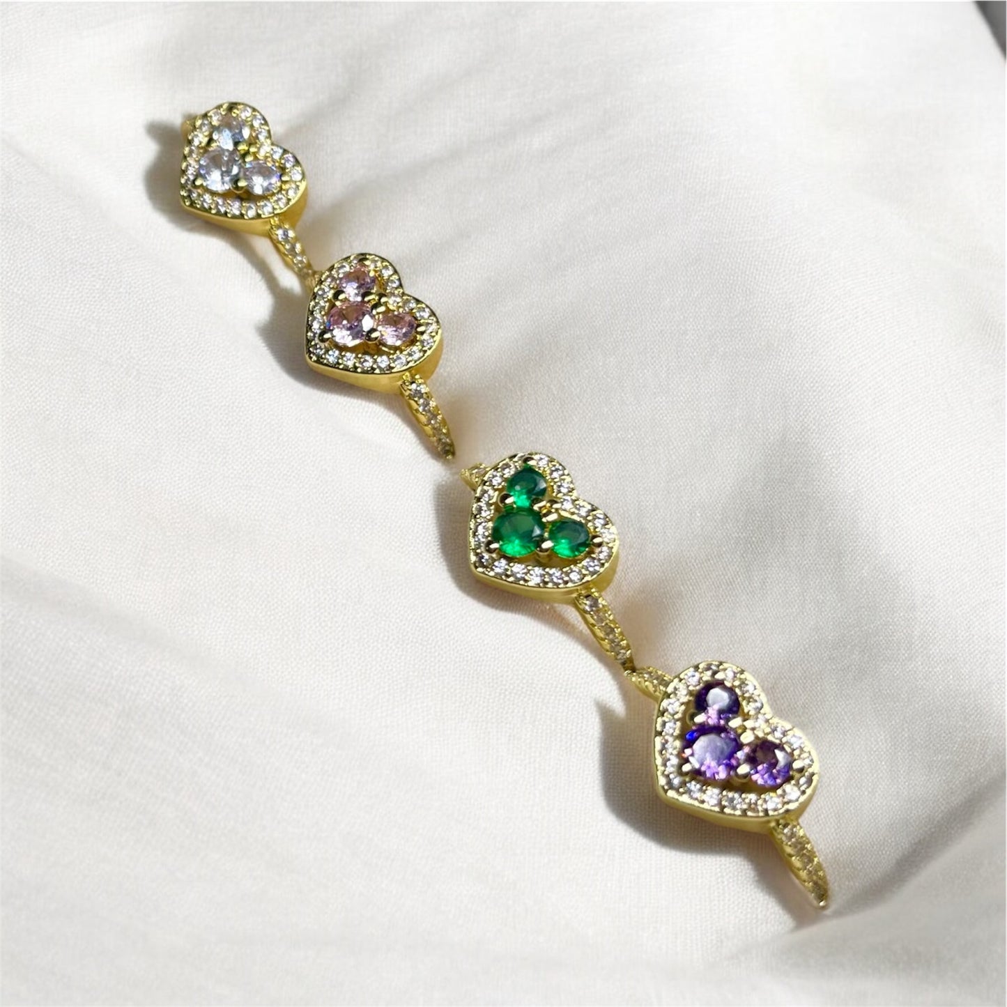 Rings of hearts