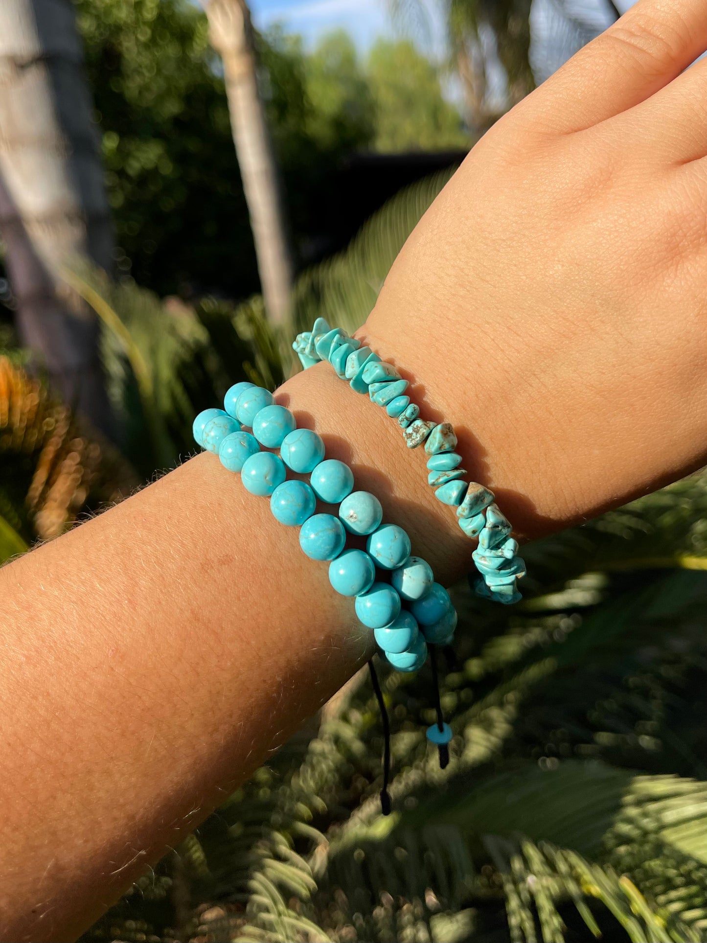 Turquoise handmade bracelet