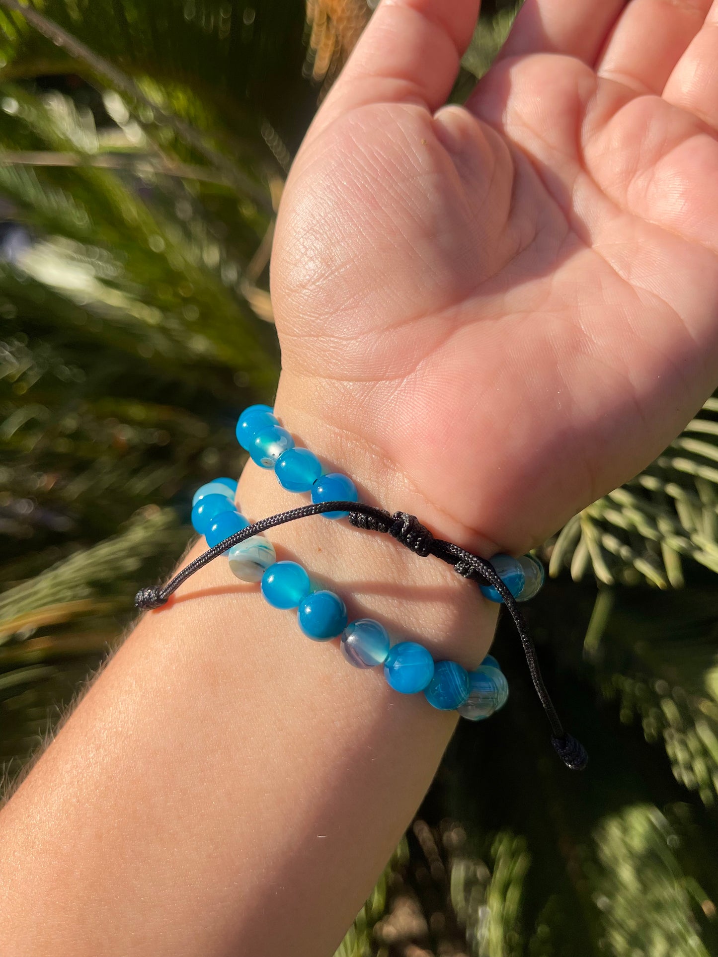 Blue Agate bracelets
