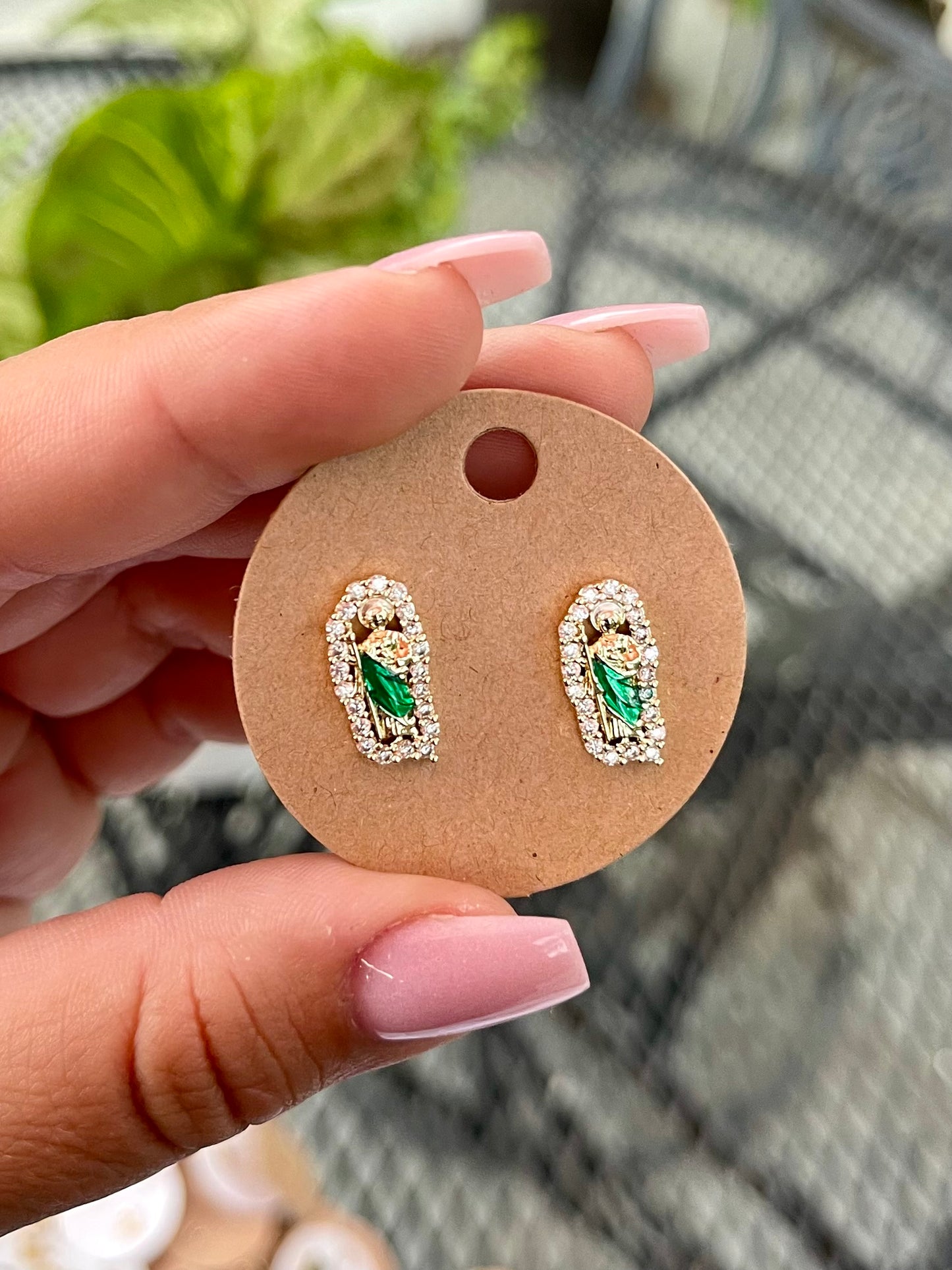 San judas earrings