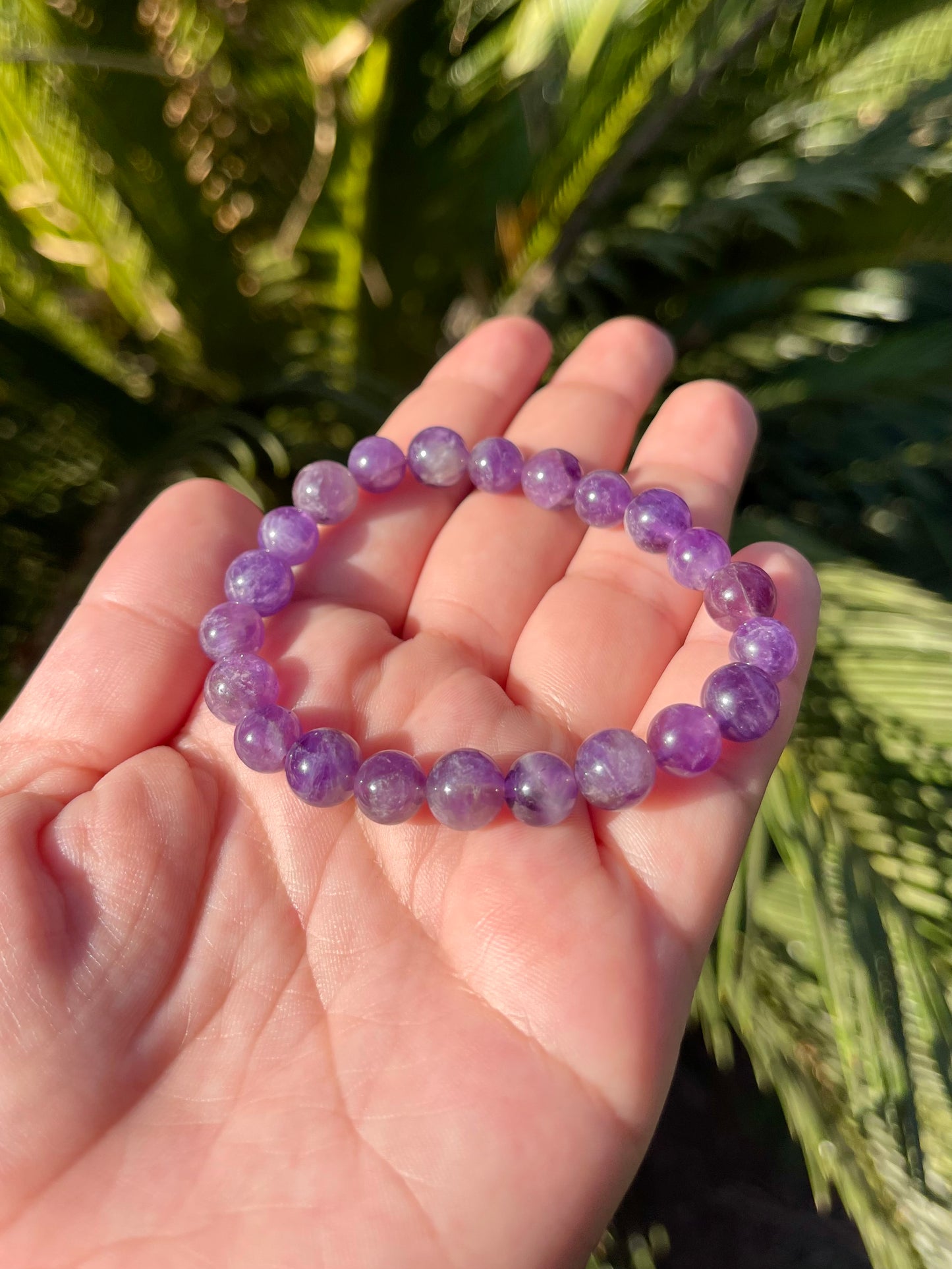 Amethyst handmade bracelet