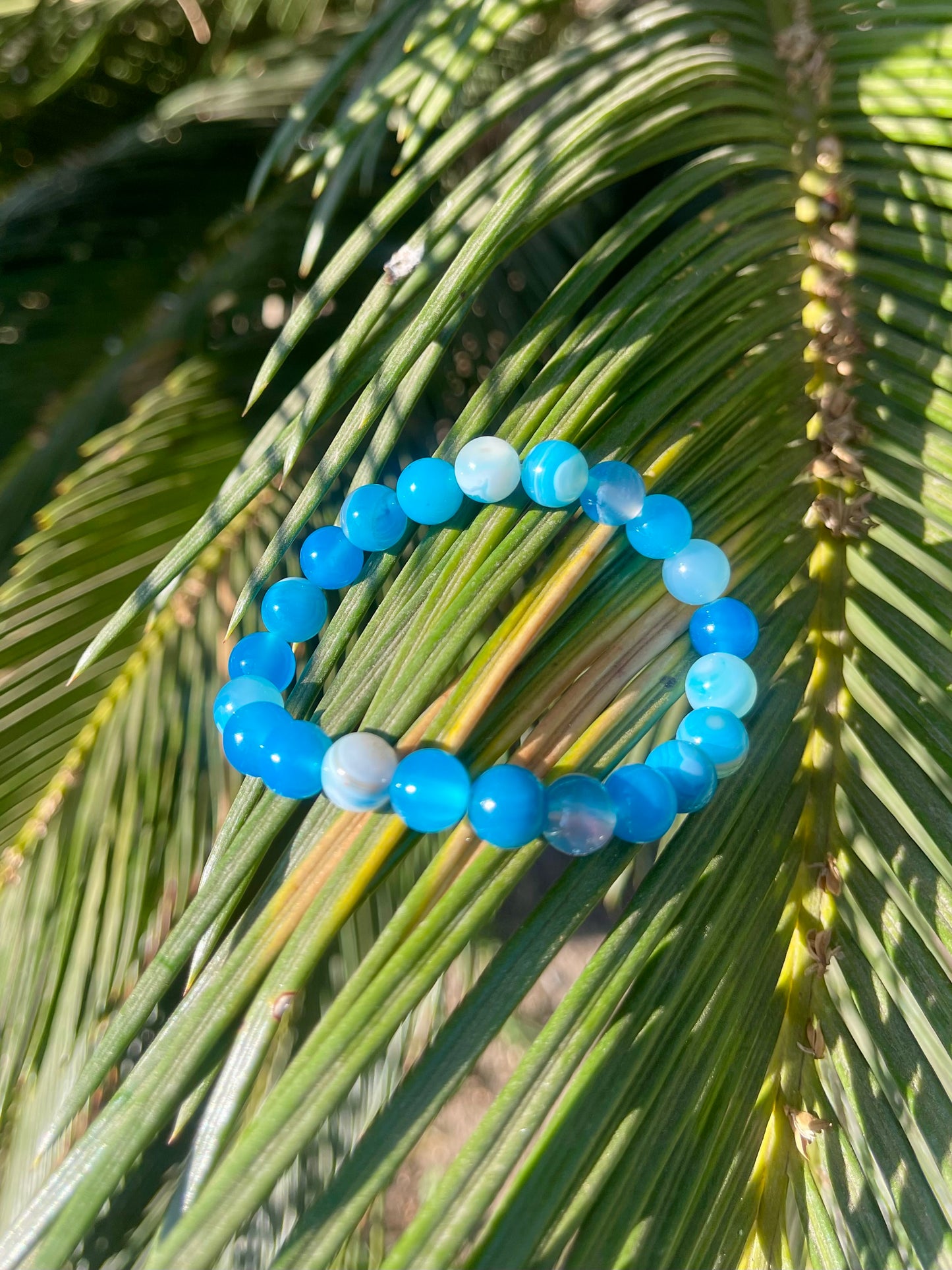 Blue Agate bracelets