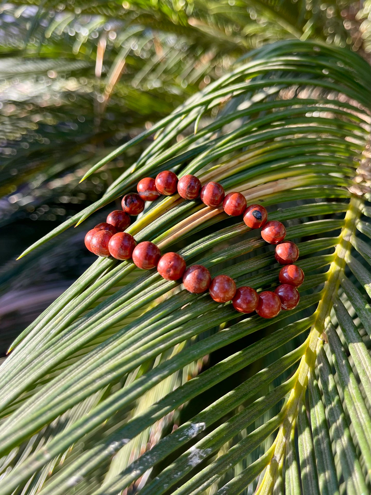 Red Jasper handmade bracelet