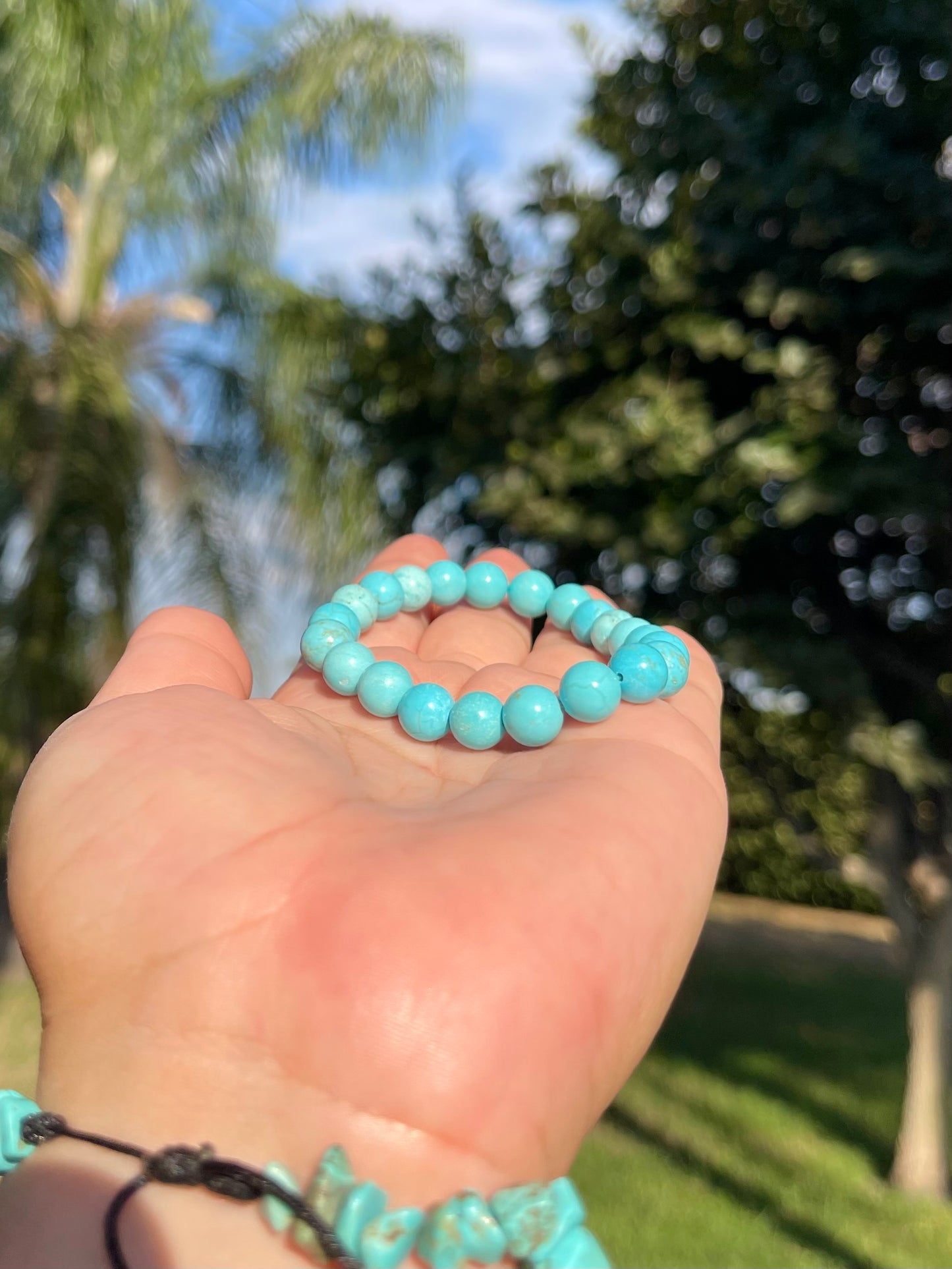 Turquoise handmade bracelet