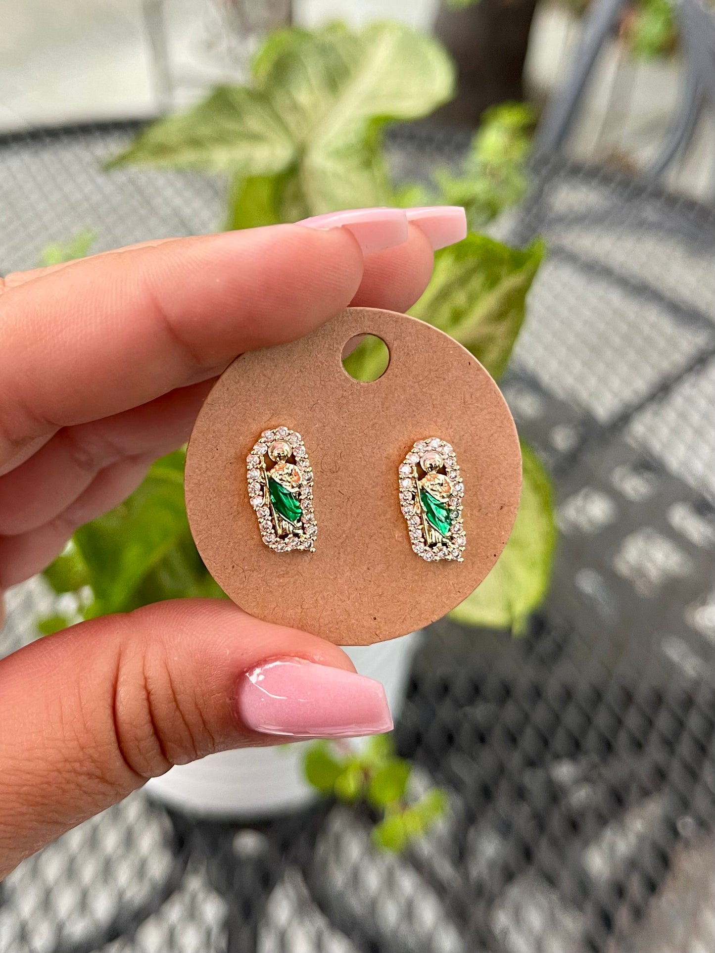San judas earrings