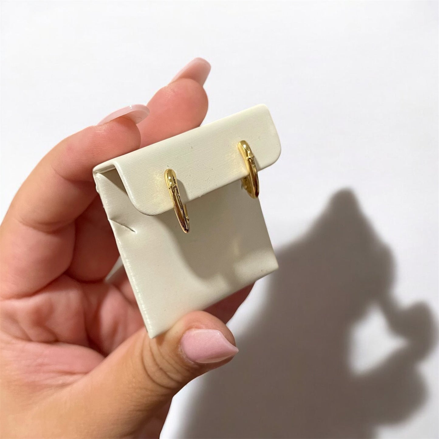 V Shape Hoops Plain - Perfect for Any Occasion