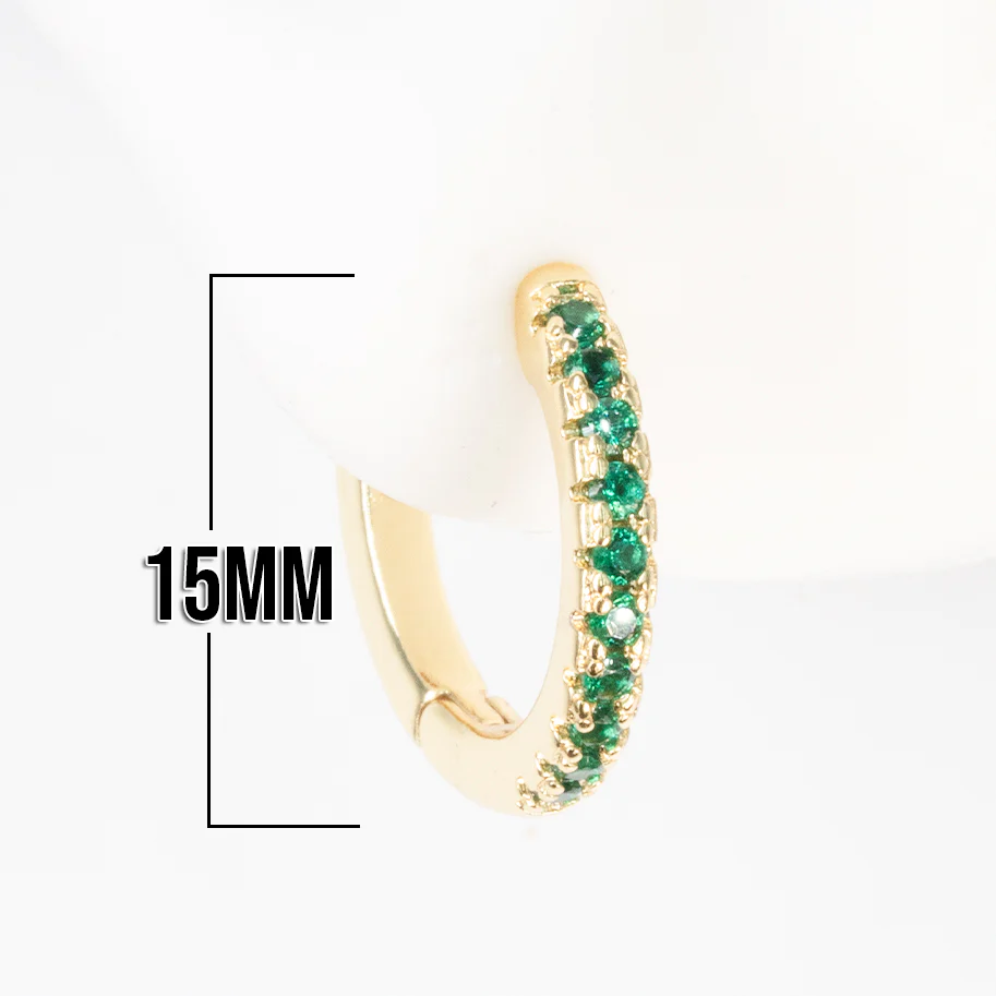 Green zirconias hoops