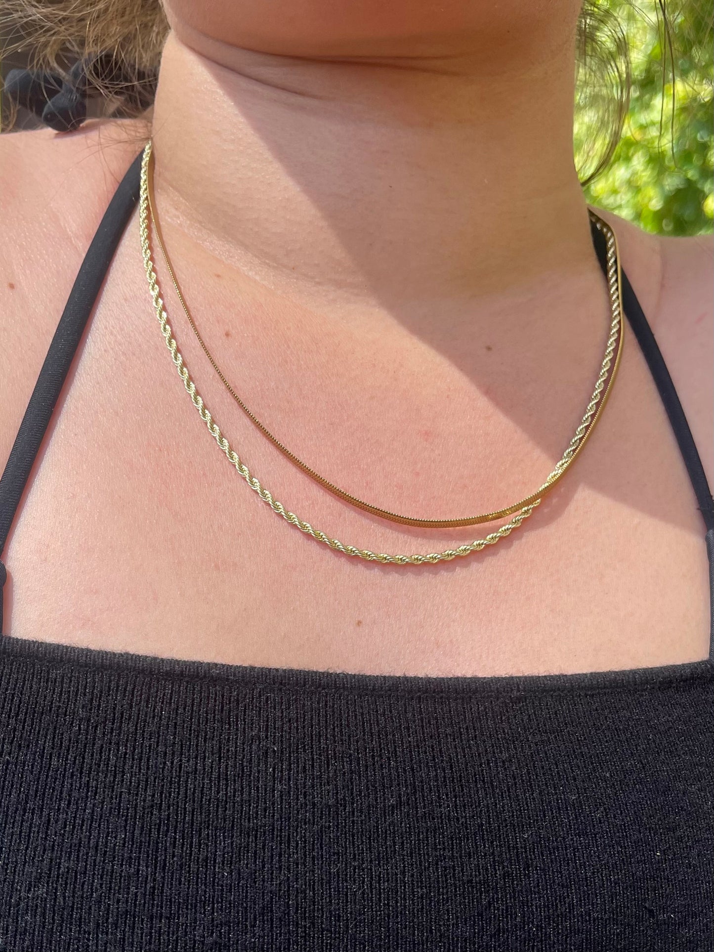 Rope chain Necklace