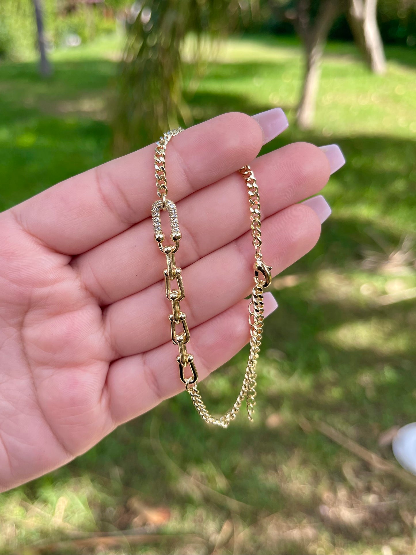 U link anklet