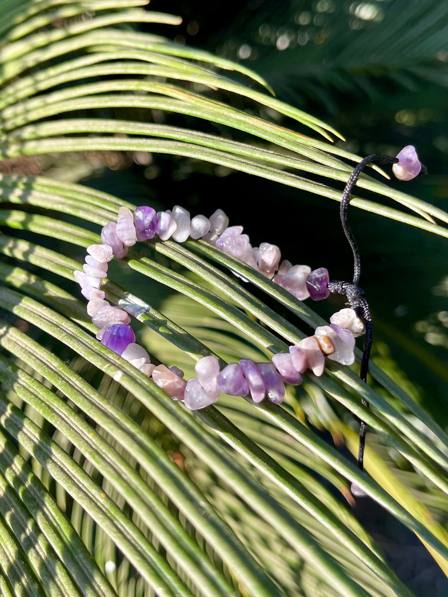 Amethyst handmade bracelet