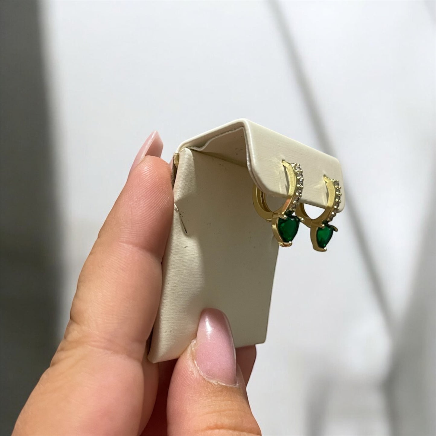 Hoops with green zirconia