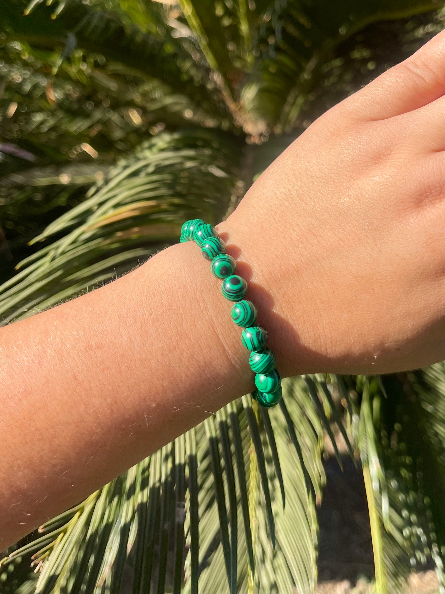 Malachite bracelets