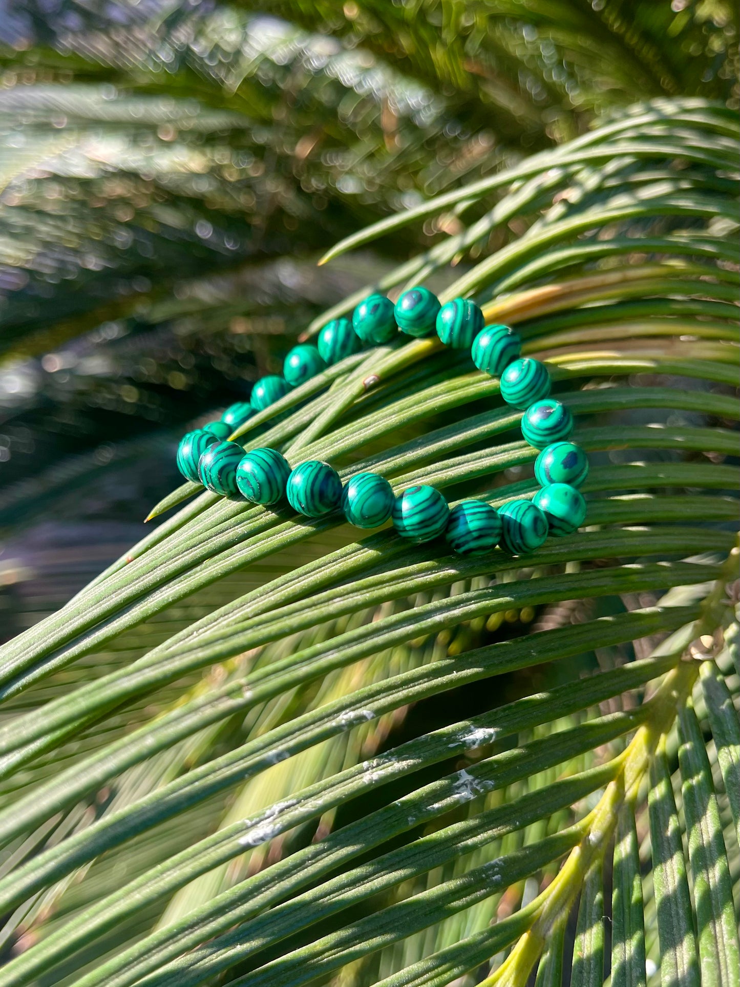 Malachite bracelets