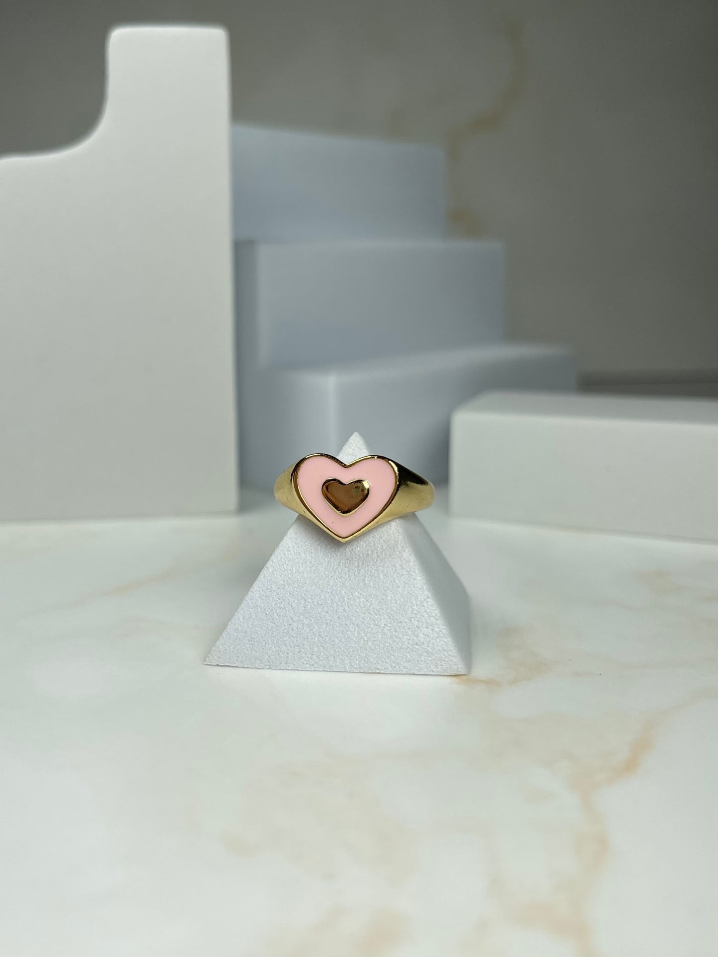 Heart rings