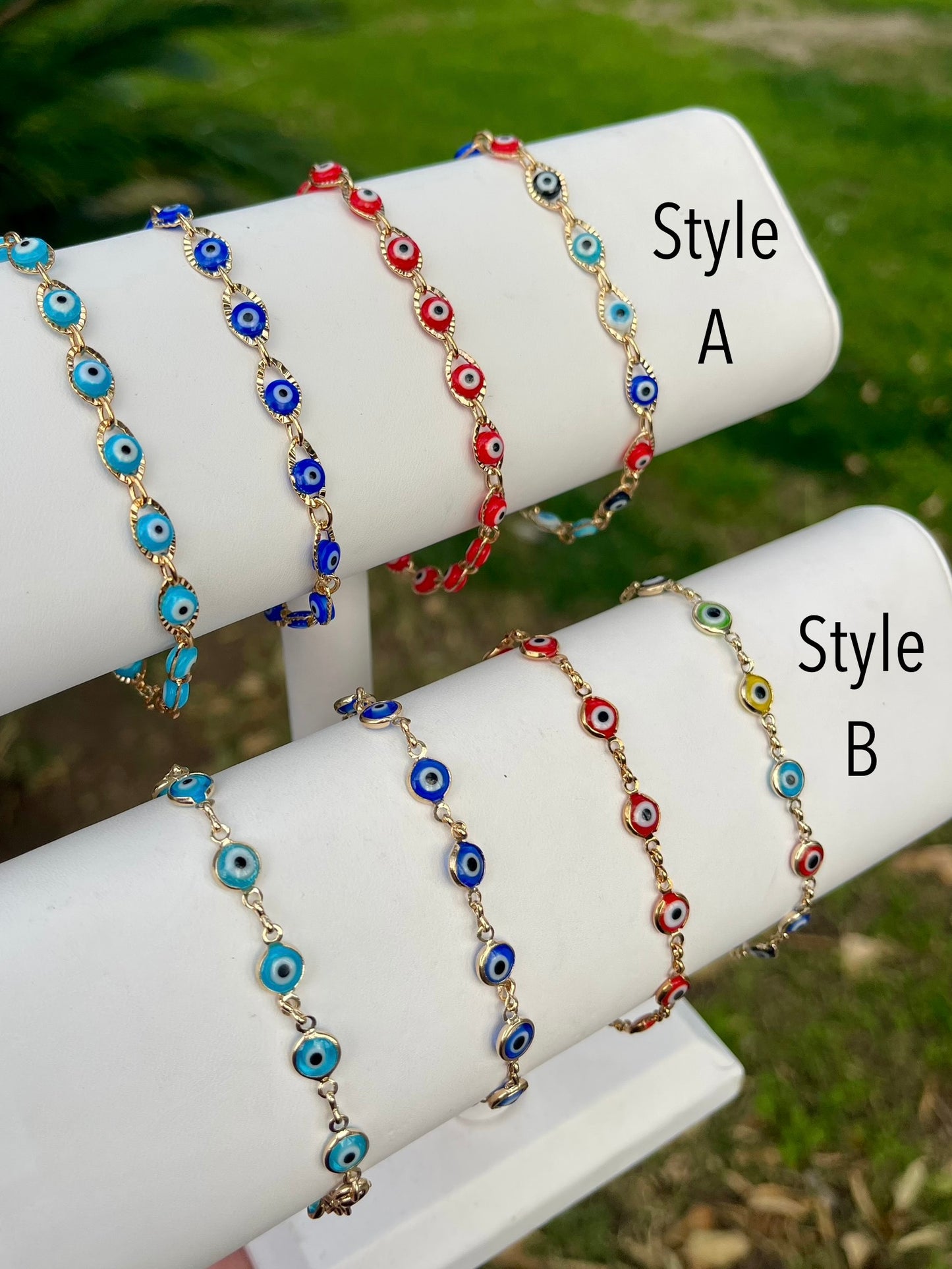 Evil eye bracelet