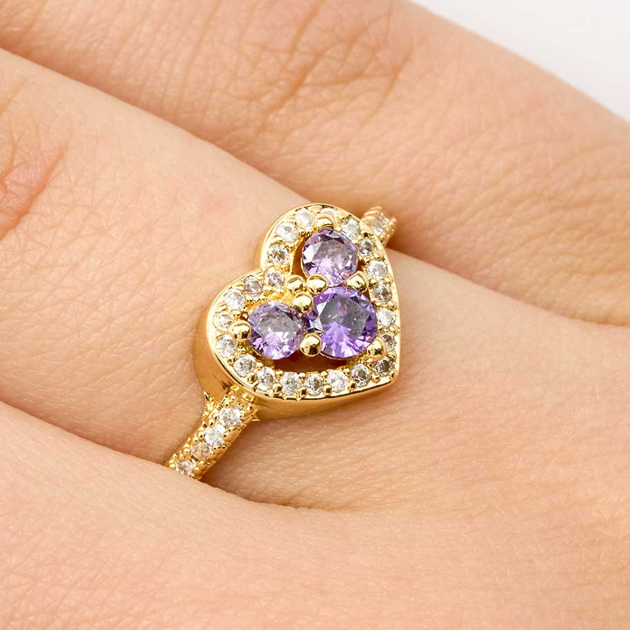 Rings of hearts