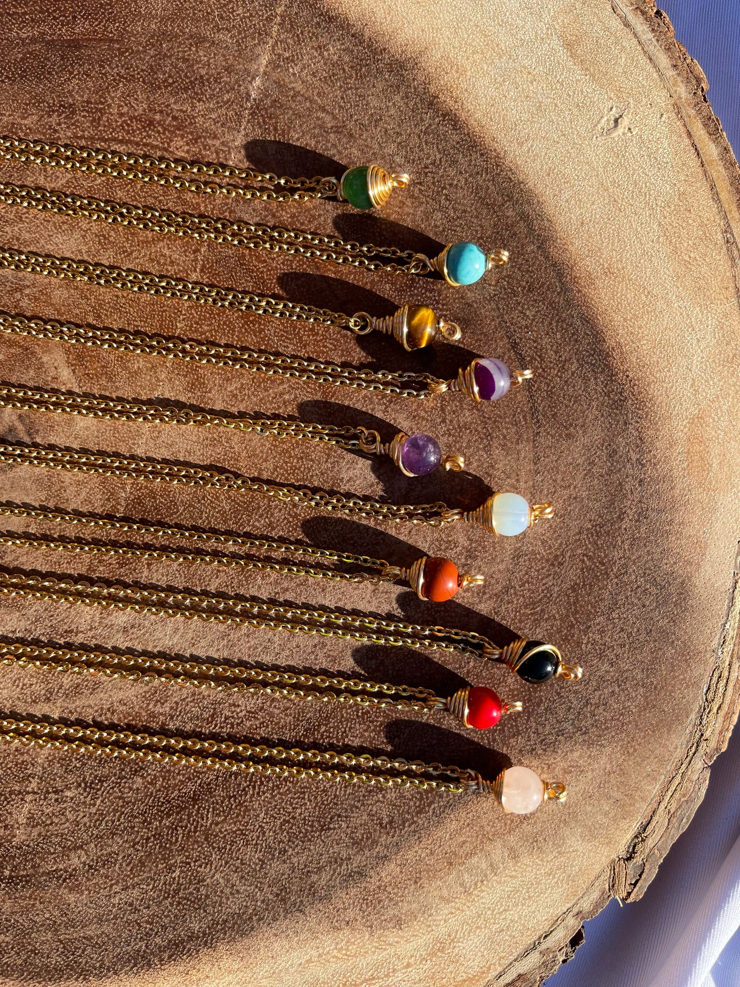 Circle crystal Necklace