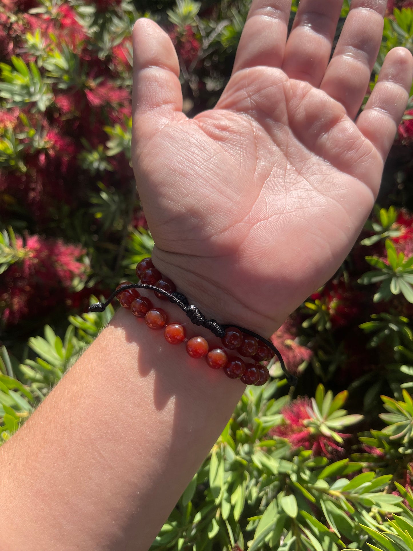 Carnelian handmade bracelet