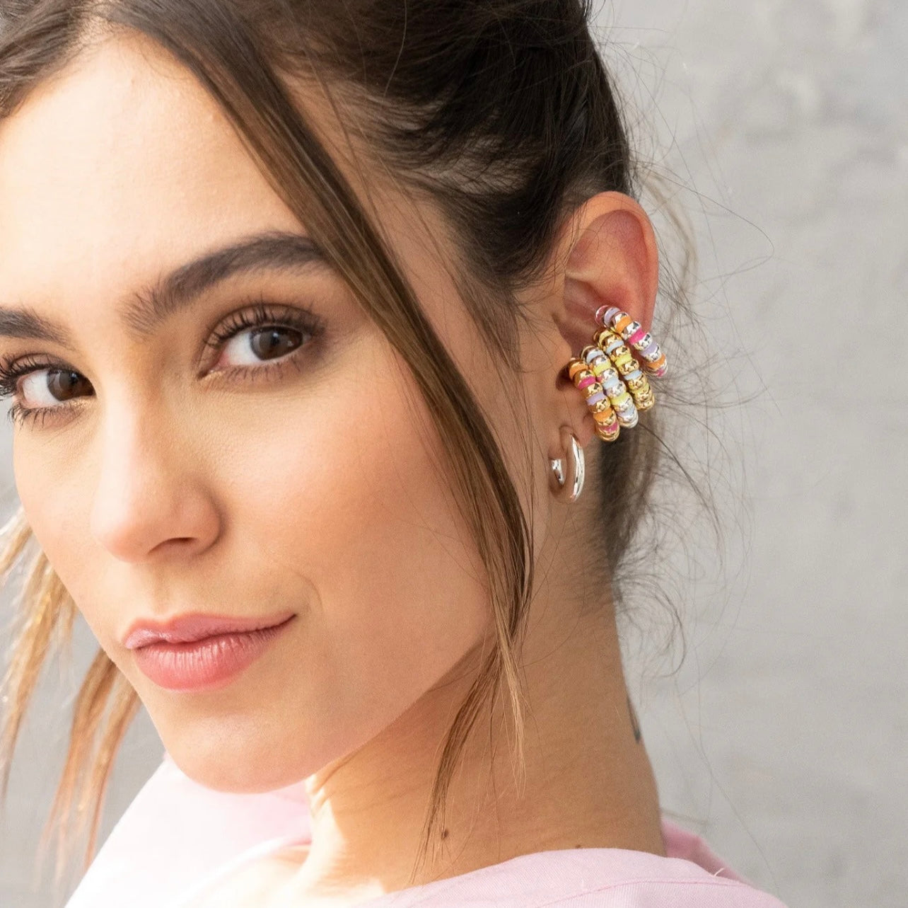 Hand-painted earcuff