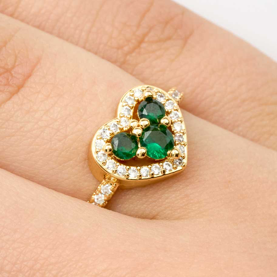 Rings of hearts