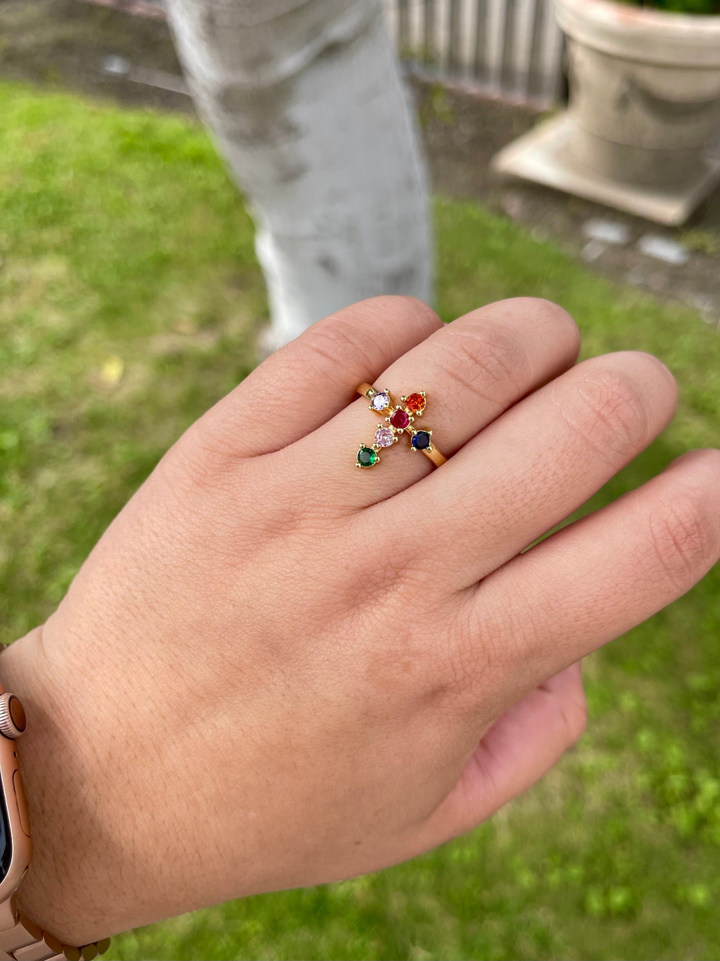 Cross ring