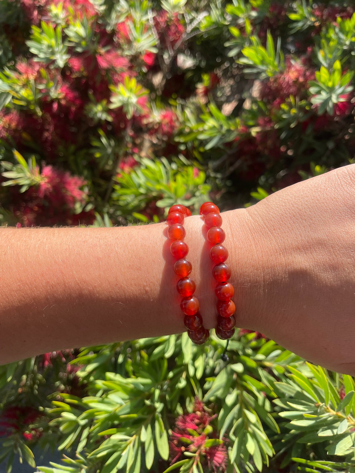 Carnelian handmade bracelet