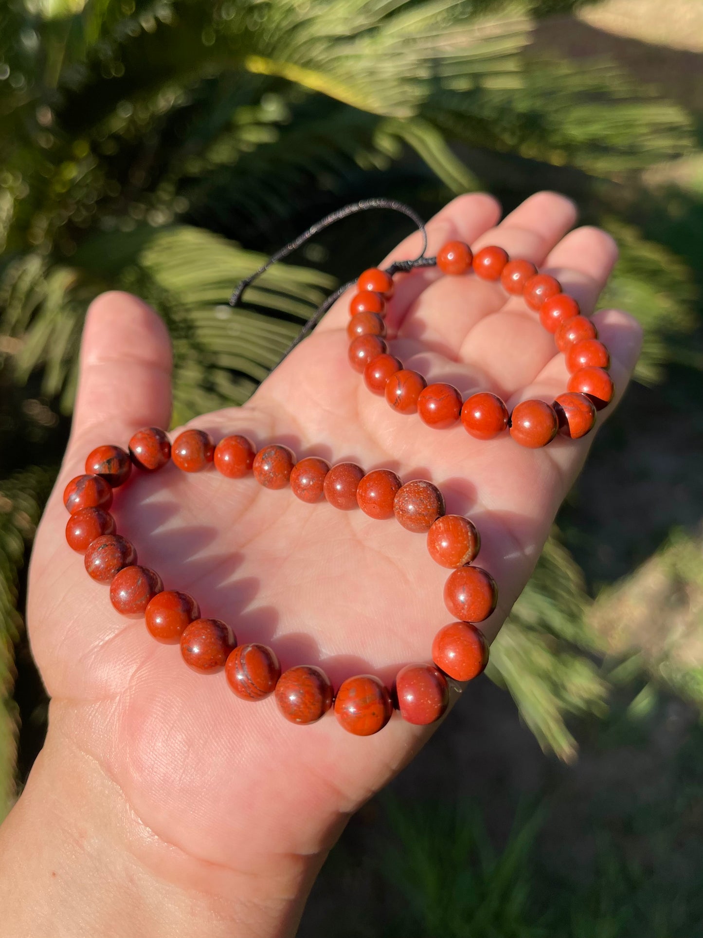 Red Jasper handmade bracelet