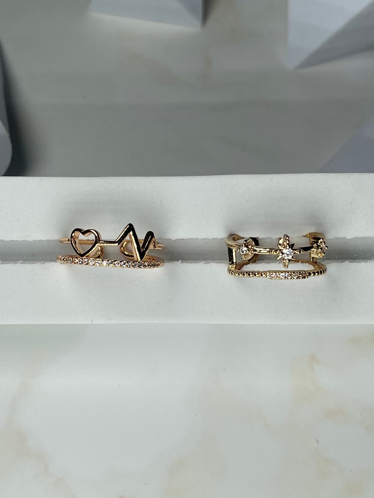 Double style rings