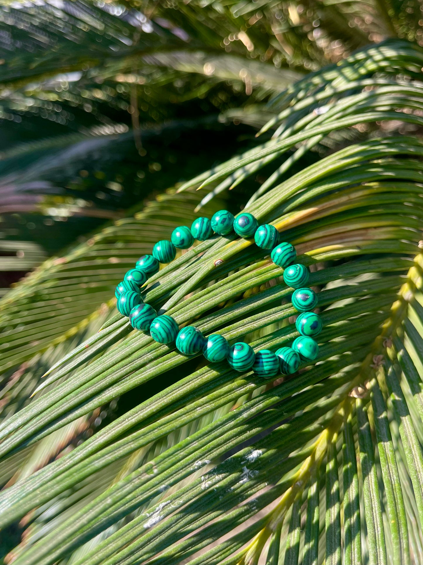 Malachite bracelets