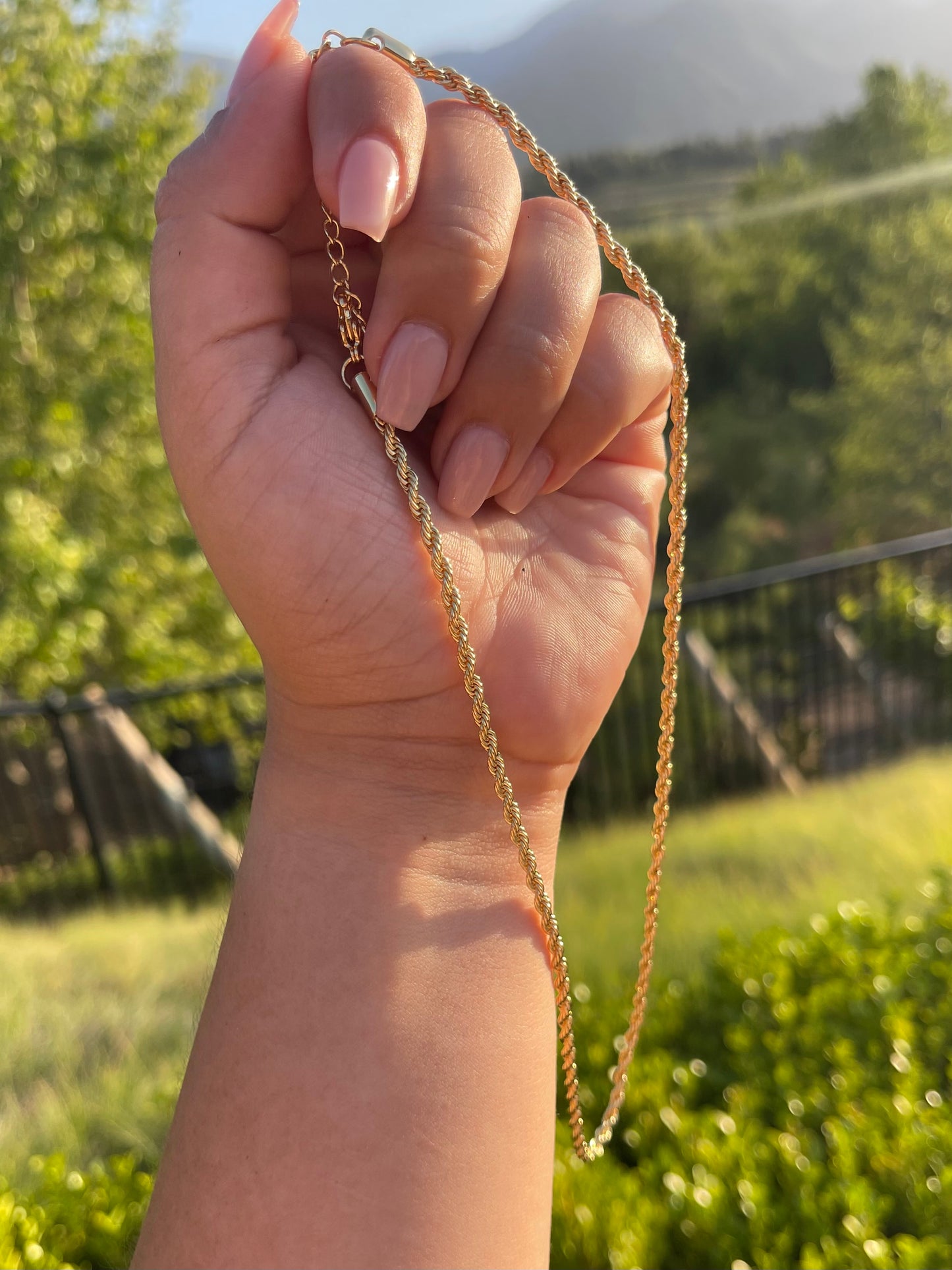 Rope chain Necklace