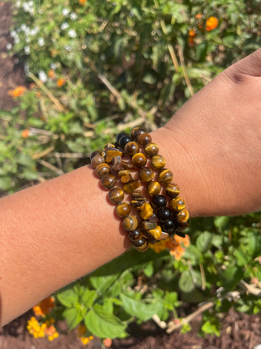 Tiger’s eye handmade bracelet