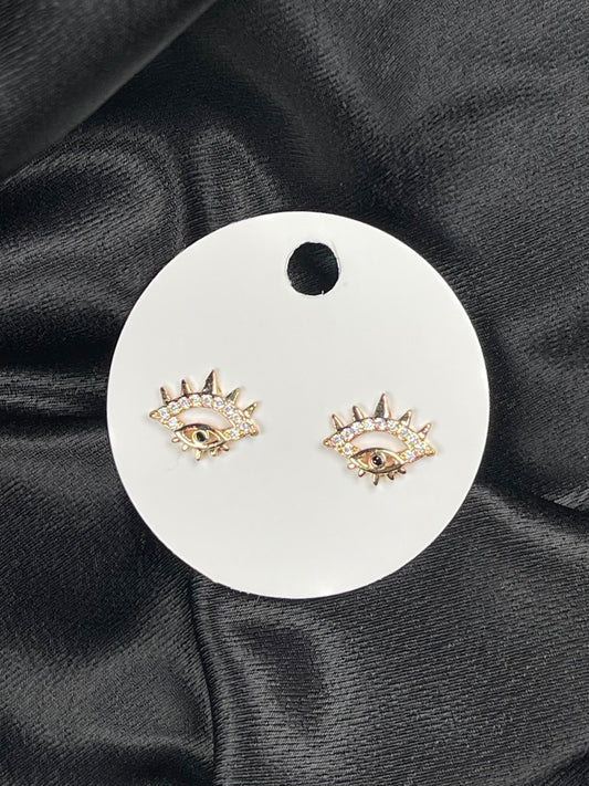 Cute eye earrings