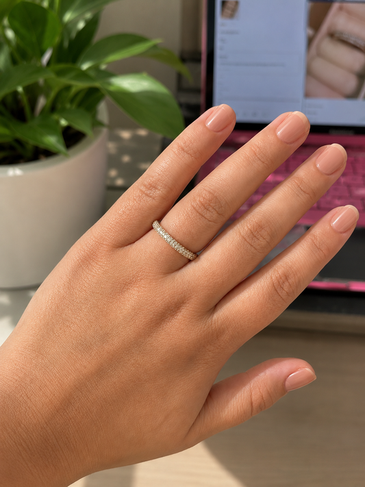 Eternity Pavé Ring